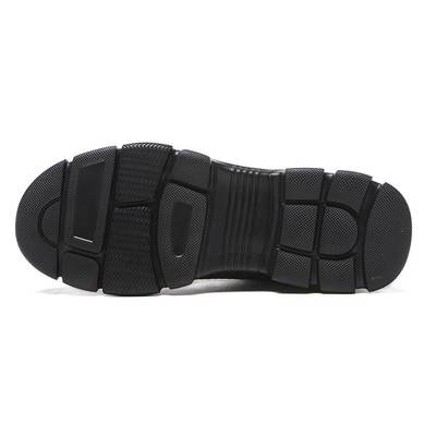 Comfortable and indestructible black safety shoes