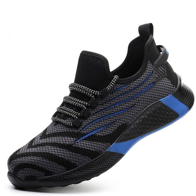 Safety shoe blue ultra-resistant