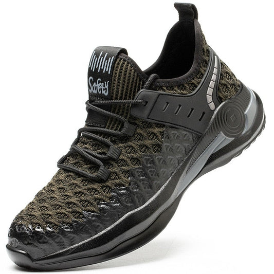 Indestructible safety shoe with green comfort