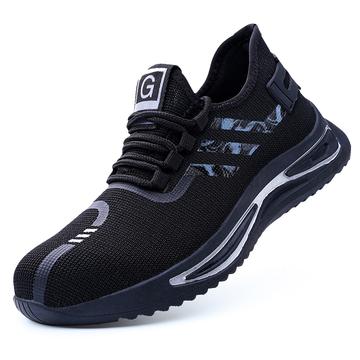Comfortable and breathable safety shoe black