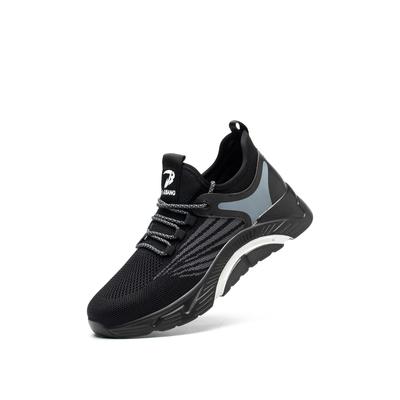 Comfortable and lightweight safety shoe grey