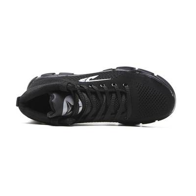 Comfortable and indestructible black safety shoes