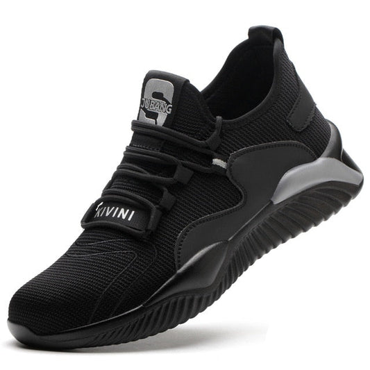 Safety shoe flexible and ultra-resistant grey